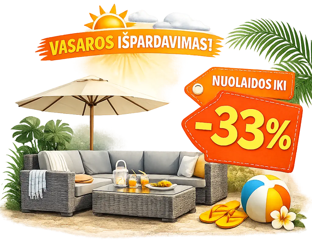 baldu vasaros ispardavimas pigiai