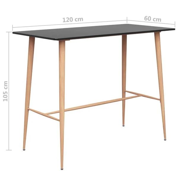 patvarus baro baldų komplektas su ergonominėmis kėdėmis