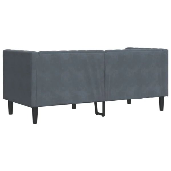 Klasikinis chesterfield sofos atlošas su sagomis