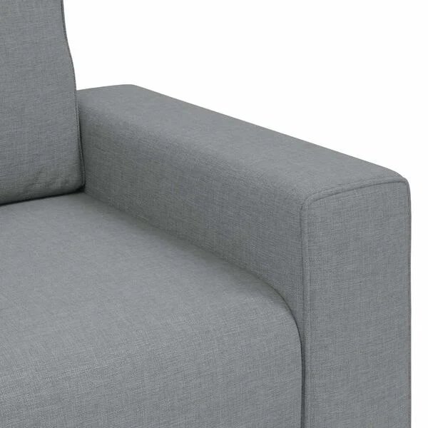 Plataus porankio atramos Opto.lt sofa-kėdėje šviesiai pilka