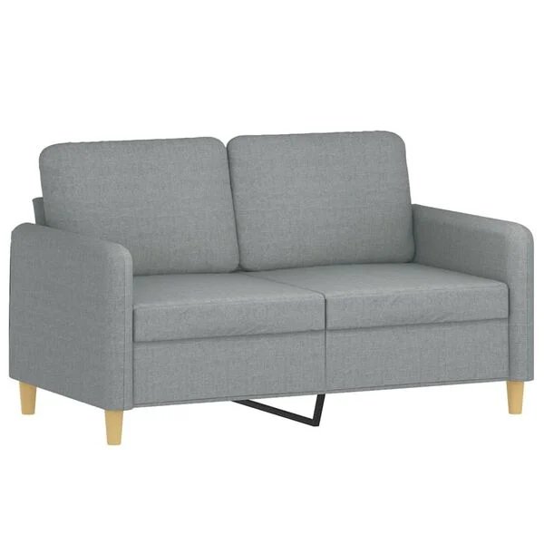 Sofa su pakoja ir pagalvėlėmis pilkos spalvos