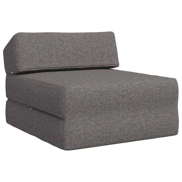 Sulankstoma sofa lova šviesiai pilka Opto.lt, vaizdas iš priekio