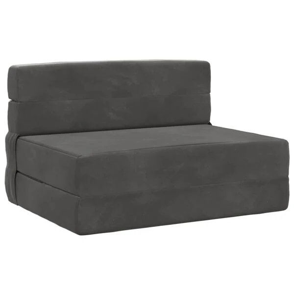 Sulankstoma sofa-lova tamsiai pilka Opto.lt