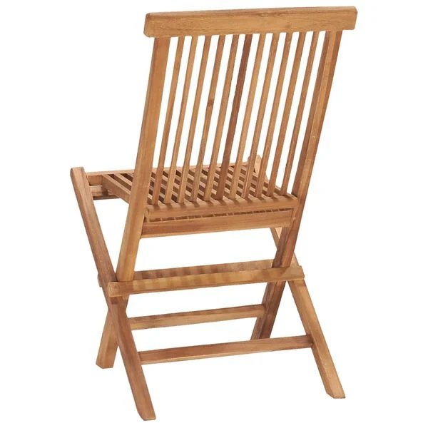 Sulankstomas lauko valgomojo komplektas, 5 dalių, tikmedis 90 x 90 x 75 cm 4-seater (without armrest) Kvadratinis nuotrauka 9