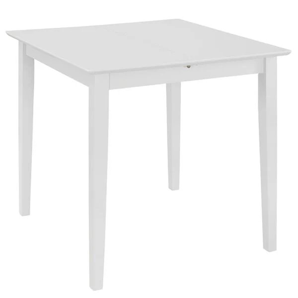 Valgomojo baldų komplektas, 3d., baltos sp., MDF Balta 2 nuotrauka 5