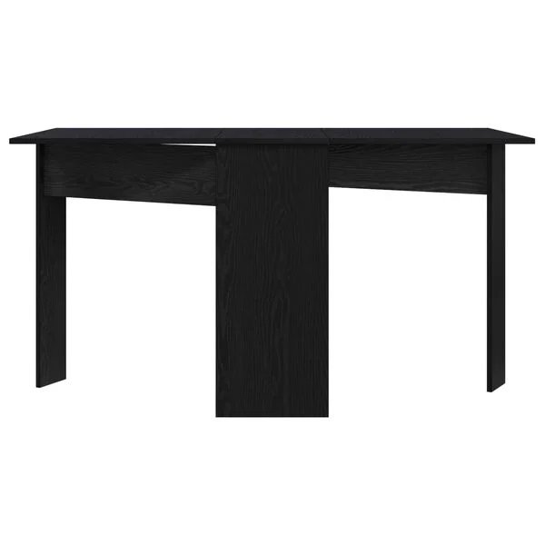 Valgomojo stalas 138 x 70 x 73,5 cm Apdirbta mediena Juodojo ąžuolo nuotrauka 5