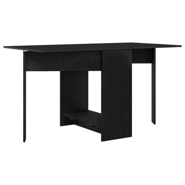 Valgomojo stalas 138 x 70 x 73,5 cm Apdirbta mediena Juodojo ąžuolo nuotrauka 7