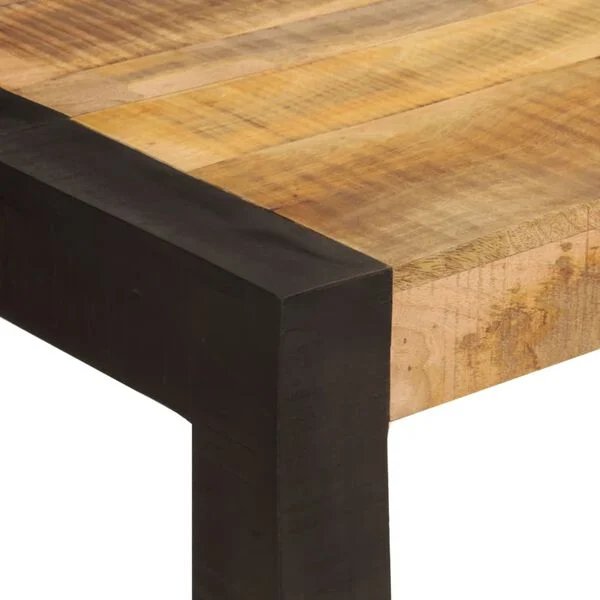 valgomojo stalas 120x60x76 cm rudos spalvos