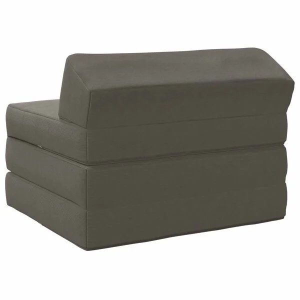 Sulankstoma sofa lova šviesiai pilka svetainės interjere