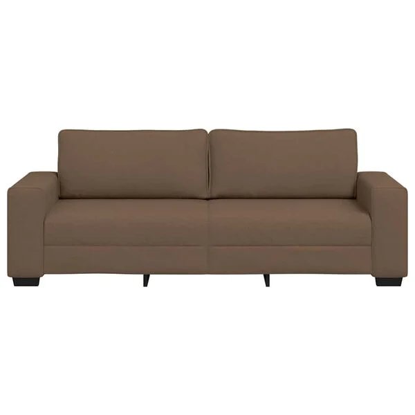 vidaXL ruda sofa kampinis vaizdas