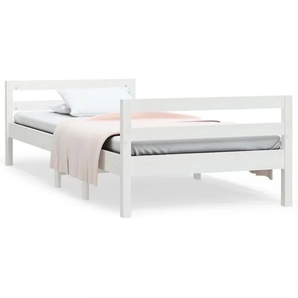 lovos rėmas baltos spalvos 90x190cm
