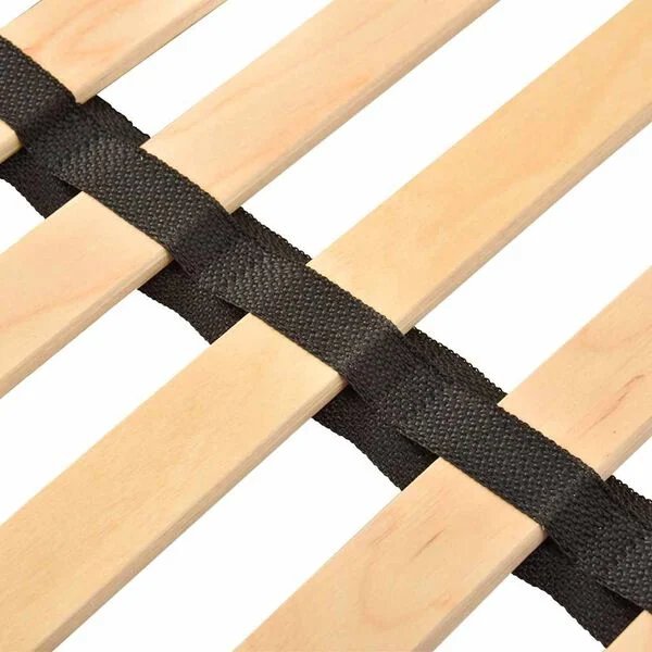 Elektrinių grotelių lovos pagrindas su patvariu mediniu rėmu