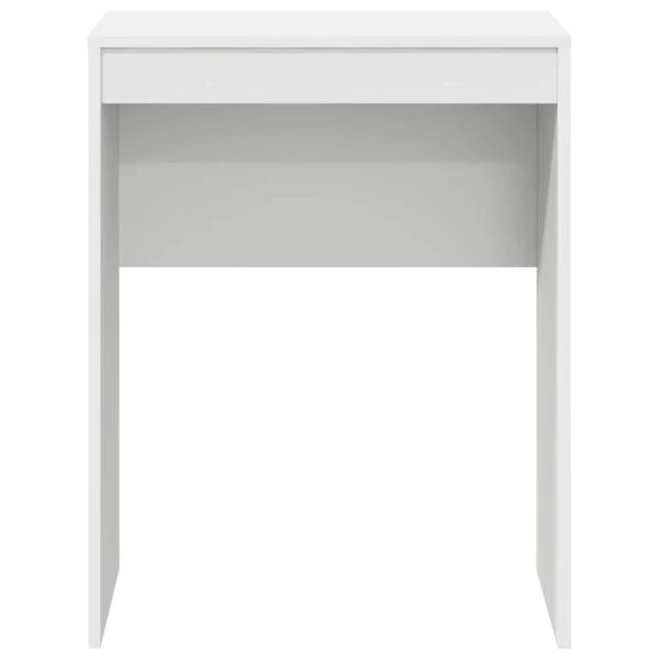 Minimalistinis baltas rašomasis stalas Opto.lt