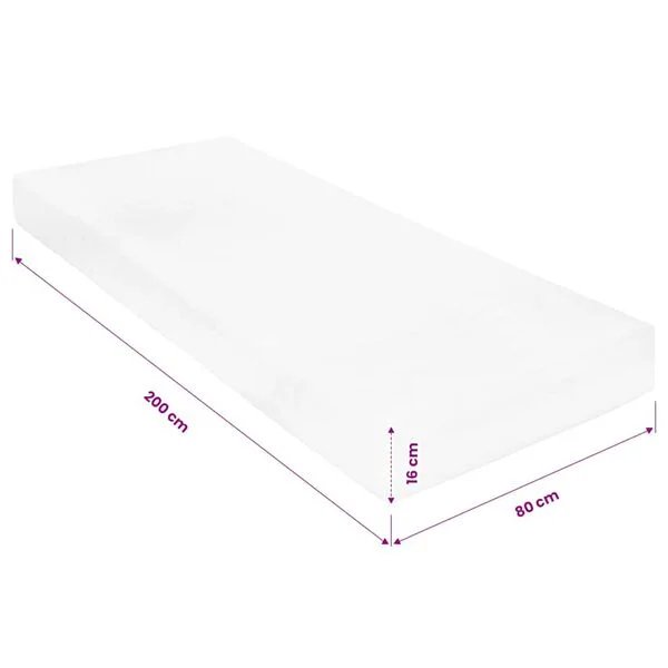 Opto.lt čiužinys 80x200 cm su poliuretano putomis