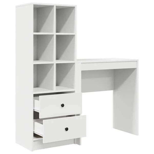 Balto Opto.lt rašomojo stalo lentynos detalė