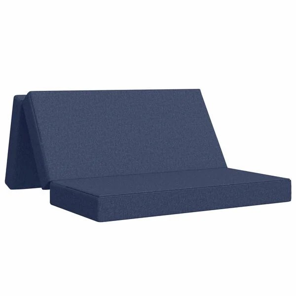 Sulankstoma mėlyna sofa lova Opto.lt