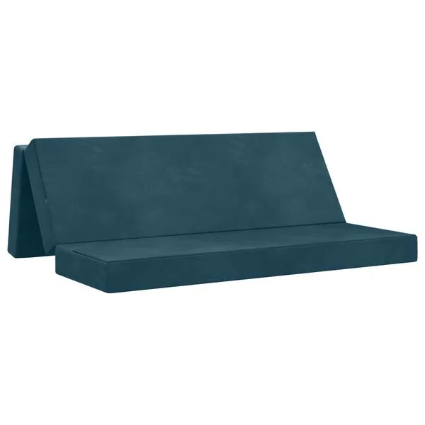 Sulankstoma mėlyna sofa-lova Opto.lt, matmenys 180x67x45 cm