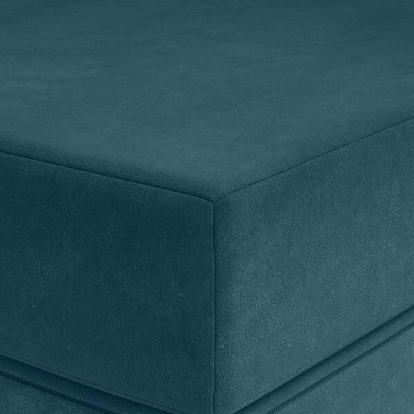 Mėlyna sulankstoma sofa lova Opto.lt svetainėje