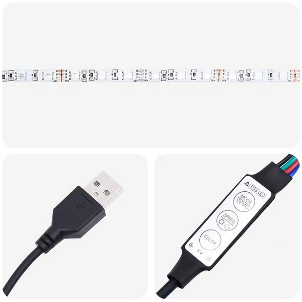 Lova su kišeninėmis spyruoklėmis ir LED apšvietimu