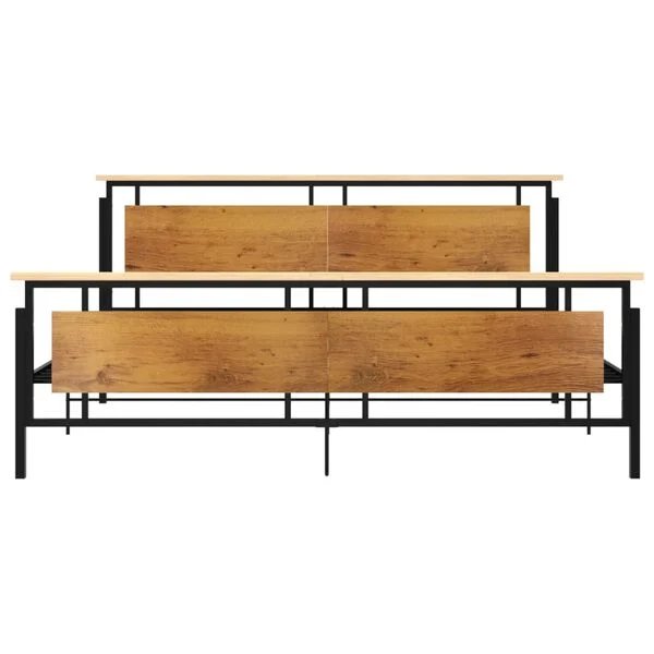 Tvirtos grotelės vidaXL lovos rėme 200x200 cm