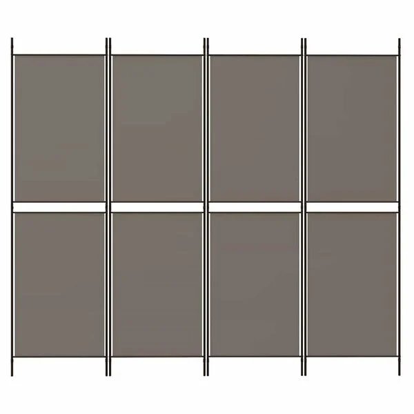 Audinio kambario pertvara antracito 200x200cm