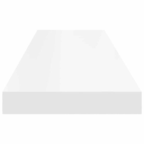Pakabinamos lentynos, 2vnt., baltos, 90x23,5x3,8cm, MDF Balta 90 x 23.5 x 3.8 cm 2 nuotrauka 8