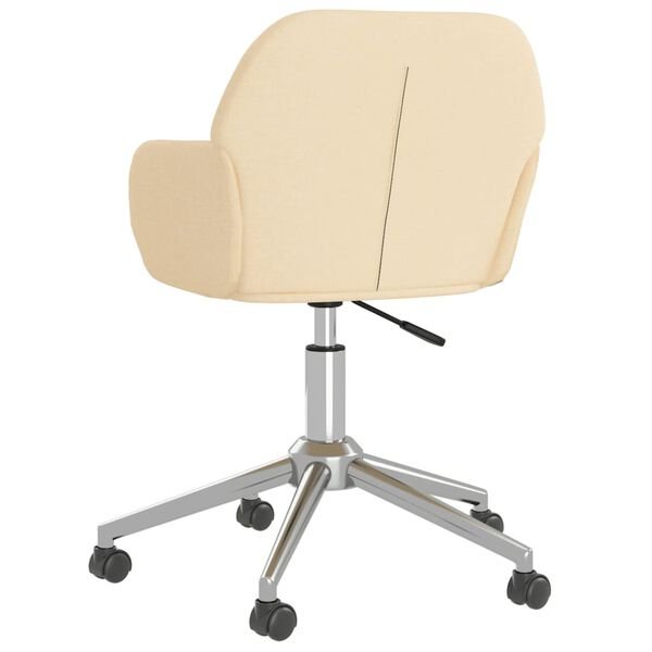 Pasukamos valgomojo kėdės su minkštu audiniu ir ergonomišku dizainu - Nuotrauka 6