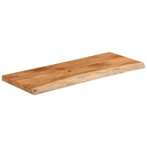 Akacijos medienos stalviršis stalui 90x40x2,5 cm matmenų