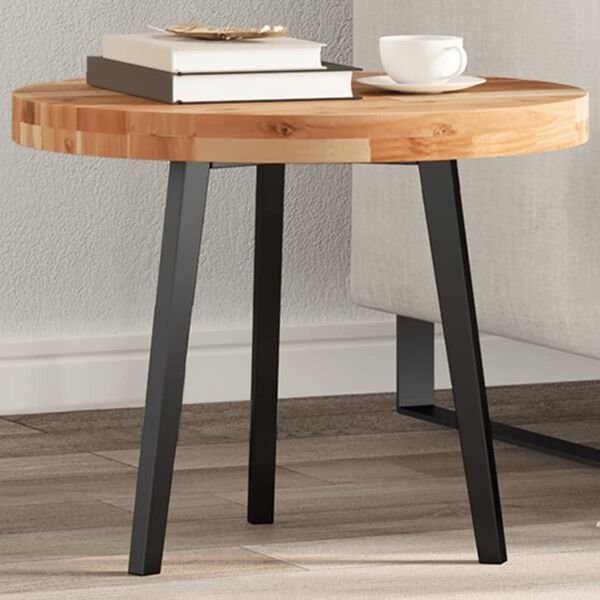 Akacijos medienos stalviršis stalui 50 cm skersmens