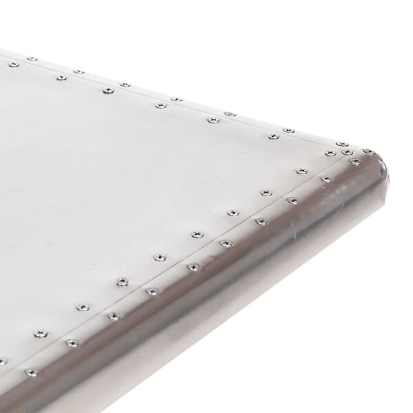 Aviator rašomasis stalas, sidabrinės sp., 112x50x76cm, metalas nuotrauka 5