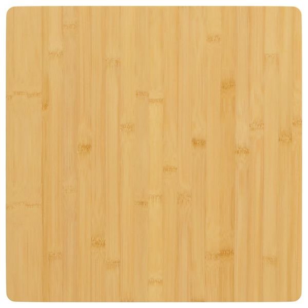 Patvarus bambukinis stalviršis stalui 50x50x1,5 cm