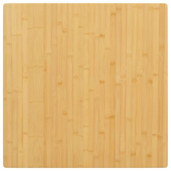 Bambukinis stalviršis stalui 70x70x2,5 cm su lako apdaila
