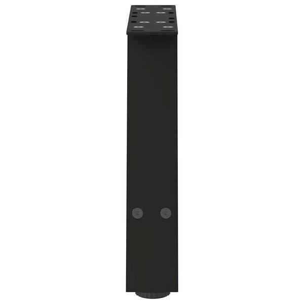 Kavos staliuko kojelės, A formos, 2 vnt., juodos, 30x(30-31) cm, plienas Juoda 30 x (30-31) cm nuotrauka 6