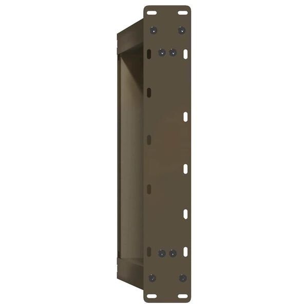 Kavos staliuko kojelės, U formos, 2 vnt., natūralus plienas, 50x(30-31) cm, plienas Natūrali 50 x (30-31) cm nuotrauka 7