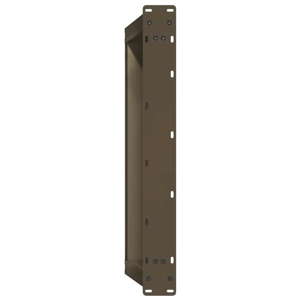 Kavos staliuko kojelės, U formos, 2 vnt., natūralus plienas, 70x(30-31) cm, plienas Natūrali 70 x (30-31) cm nuotrauka 7
