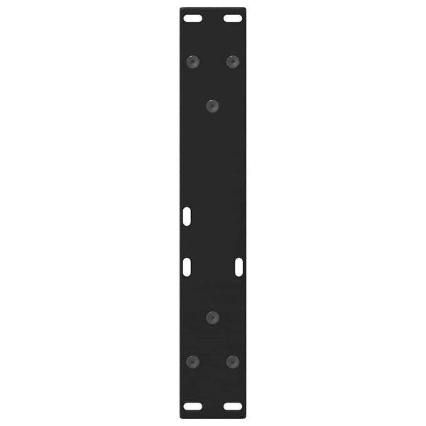 Kavos staliuko kojelės, V formos, 2 vnt., juodos, 30x(30-31,3) cm, plienas Juoda 30 x (30-31.3) cm 2 nuotrauka 7