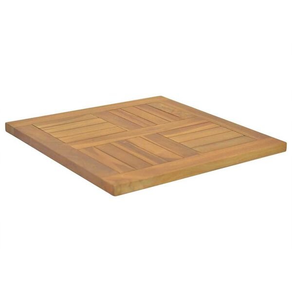 Kvadratiniai stalviršiai 50x50 cm dydžio iš tikmedžio