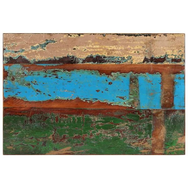 medinis stalo stalviršis 60x90 cm iš perdirbtos medienos
