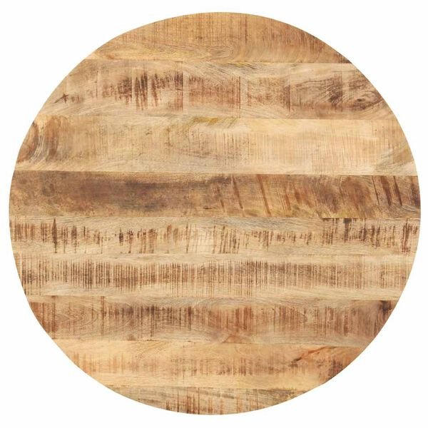 Medinis stalviršis stalui iš mango medienos, apskritas, 60 cm skersmens