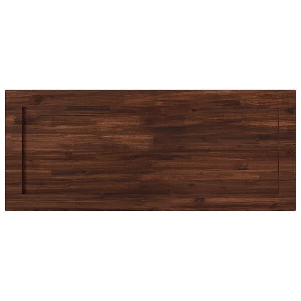 Stačiakampio stalo viršus 100 x 50 x 3,2 cm Stačiakampio Tamsiai ruda 100 x 50 x 3,2 cm Stačiakampis nuotrauka 5