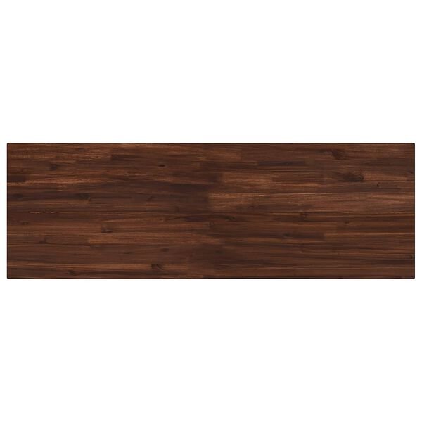 Stačiakampio stalo viršus 140 x 50 x 3,2 cm Stačiakampio Tamsiai ruda 140 x 50 x 3,2 cm Stačiakampis nuotrauka 1