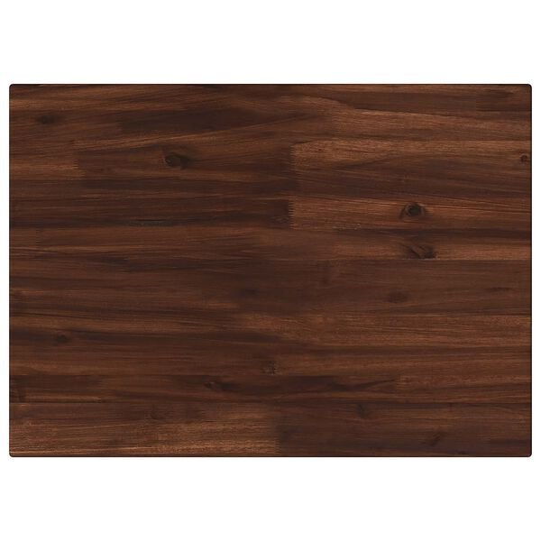 Stačiakampio stalo viršus 70 x 40 x 3,2 cm Stačiakampio Tamsiai ruda 70 x 40 x 3,2 cm Stačiakampis nuotrauka 1