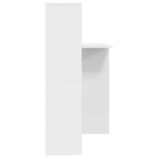 Stalas Balta Apdirbta mediena 131,5 x 50 x 106,5 cm Balta nuotrauka 6