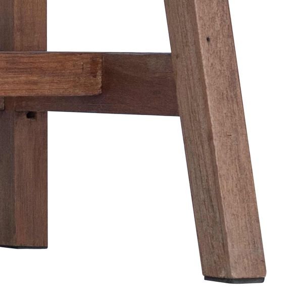 Stalas Ruda 90 x 50 x 103 cm Kietas atkurtas medis nuotrauka 8