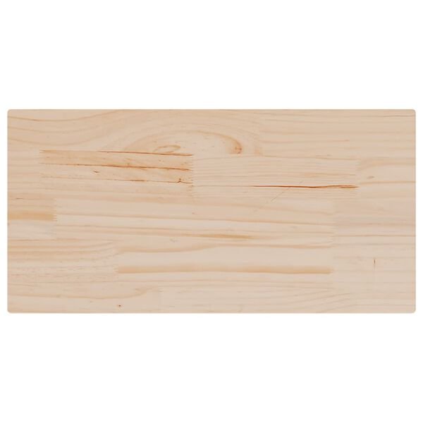 Stalviršiai, 2vnt., 60x30x1,7cm, pušies masyvas, stačiakampiai 60 x 30 x 1,7 cm 2 nuotrauka 4