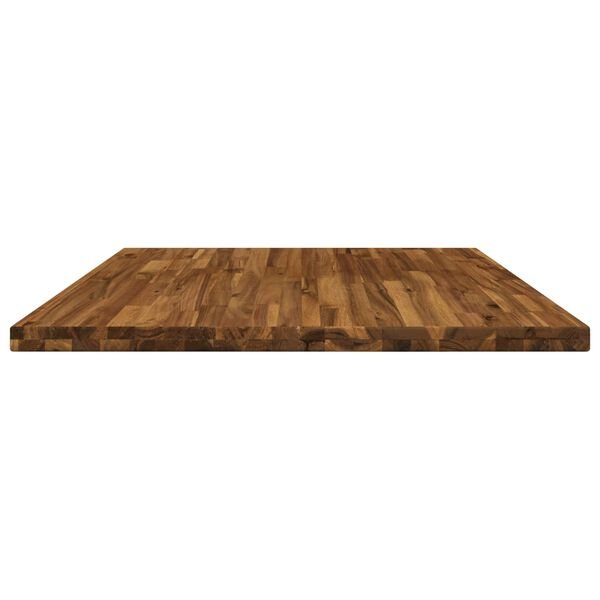 Stačiakampis stalo stalviršis 90 x 80 x 3,2 cm iš akacijos medienos