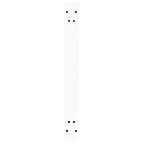 Valgomojo stalo kojelės, V formos, 3 vnt., baltos, 100x(72-73,3) cm, plienas Balta 100 x (72-73.3) cm 3 nuotrauka 7