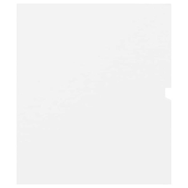 Vonios kambario baldų komplektas, baltos spalvos, MDP Balta 90 x 38.5 x 45 cm su maišytuvu nuotrauka 7